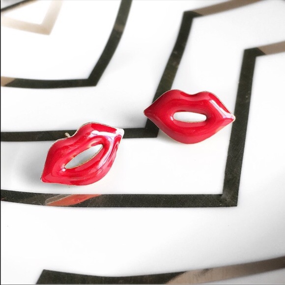 WILA Jewelry - 🆕New Red Lip Kiss Earrings